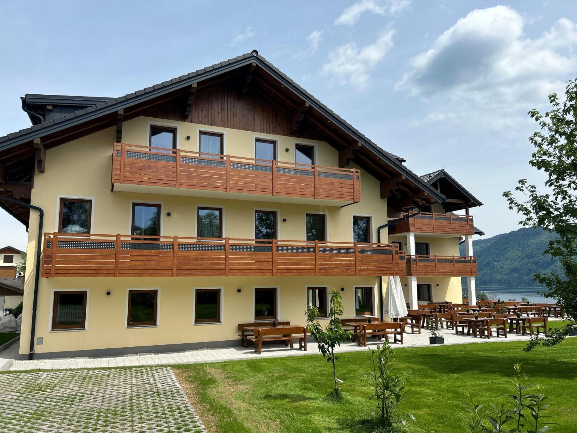 Gasthof Steinbichler Nussdorf am Attersee Ngoại thất bức ảnh